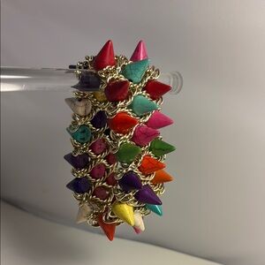 Colorful Spike Bracelet